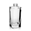 Cosmetics Packaging Bottle This stylish 100ml bottle is part of square range of bottles with slightly rounded corners and thick bottom. In this range, you find not only bottles, but also a 50 ml jar. The range is available in 3 sizes (30, 50 and 100ml). T